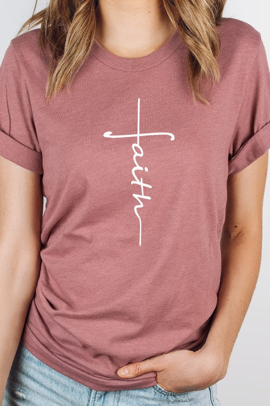 Faith Christian Easter Spring Season PLUS SIZE Tee