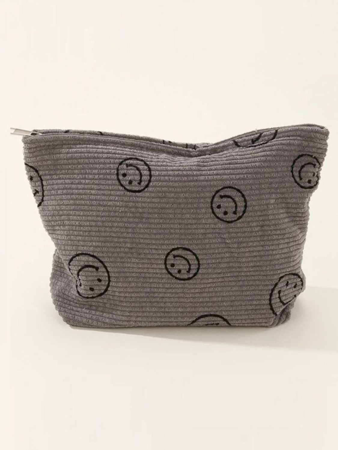 Zenana Corduroy Smile Clutch Bag